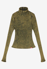 Diesel T-Clawa High-Neck Sweater Green A216010DCCB5EU_Green_29843381