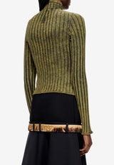 Diesel T-Clawa High-Neck Sweater Green A216010DCCB5EU_Green_29843381