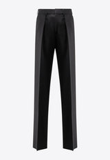 Tom Ford Wool Tailored Pants Black PLMD01W0056NAA_Black_29840991