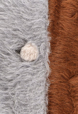 Fendi Colorblocked Double-Breasted Alpaca Coat Multicolor FJ7640AYNSF1T6N_BLUSH-25_29850978