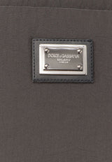 Dolce & Gabbana Logo Plaque Down Jacket Gray G9BRFTFUS28N0636_Grey_29845260