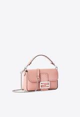 Fendi Mini Baguette Leather Handbag Pink 8BS017ARBBF0J50_Makeup_34276899