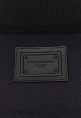 Dolce & Gabbana Logo Patch Reversible Down Vest Navy G9BSPTFCTABS8031_FANTASIA_29845829