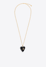Dolce & Gabbana DG Heart Pendant Necklace Gold WNR6I1W1111ZOO00_Golden_29839400