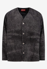 Diesel Button Denim Jacket Black A21637007DB02_OneColor_29847899