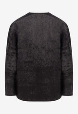 Diesel Button Denim Jacket Black A21637007DB02_OneColor_29847899