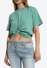 Versace Underwater Barocco Safety Pin T-shirt 1021099 1A15403 2GO80