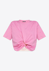 Versace Underwater Barocco Safety Pin T-shirt 1021099 1A15403 2P1B0