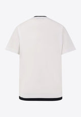 Dolce & Gabbana Logo Print Crewneck T-shirt White G8ST6ZG7PCGW0800_White_29841485