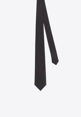 Tom Ford Logo Silk Tie Black LTI001LMN035LB999_Black_29839834