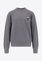 Dolce & Gabbana Heraldic Patch Sweatshirt Gray G9ABJZG7PJ7S8291_Grey_29846457