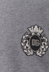 Dolce & Gabbana Heraldic Patch Sweatshirt Gray G9ABJZG7PJ7S8291_Grey_29846457