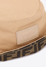Fendi Logo Patch Monogram Bucket Hat Beige FXQ833AYK7F1TTM_S.+TARTAN MULTICOLOR_29849413