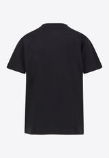 Dolce & Gabbana Logo Print Crewneck T-shirt Black G8ST6ZG7PCGN0000_Black_29848462