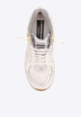 Golden Goose DB Lightstar Leather and Mesh Sneakers White GMF00724F00647610272_White_33032976