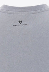 Stella McCartney Iconic Mini Heart T-shirt Light Blue 6J02733SPY53_4701