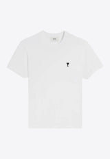 AMI PARIS Ami De Coeur T-shirt White HTS346724_100