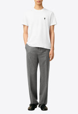 AMI PARIS Ami De Coeur T-shirt White HTS346724_100