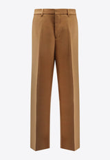 AMI PARIS Wool Tailored Pants Brown HTR423WV0088216_Brown_29841688