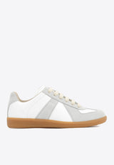 Maison Margiela Replica Low-Top Leather Sneakers Off-white S58WS0109P1895T1016_DIRTY WHITE_29842566