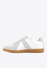 Maison Margiela Replica Low-Top Leather Sneakers Off-white S58WS0109P1895T1016_DIRTY WHITE_29842566