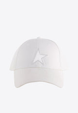 Golden Goose DB Embroidered Star Baseball Cap White GUP01038P00059720103_White_29857120