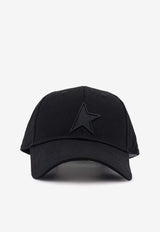 Golden Goose DB Demos Logo Patch Baseball Cap Black GUP01038P00059790100_Black_29856888