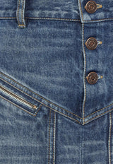 Chloé Denim Midi Skirt Blue CH25ADJ01251427_Hazy Blue_29842033