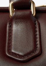 Miu Miu Mini Arcadie Padded Leather Handbag Brown 5BP088VOOOACR3_F0NBL