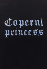 Coperni X Disney Logo Princess Sweatshirt Black DJS161F5018BLKBLU_Black_35065969