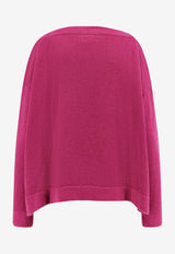 F Cashmere Daisy 1 Cashmere Sweater Purple MDAISYTKP21_Purple_35065912