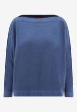 F Cashmere Daisy 1 Cashmere Sweater Blue MDAISYTKP19_Blue_35066024
