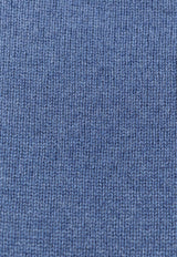 F Cashmere Daisy 1 Cashmere Sweater Blue MDAISYTKP19_Blue_35066024