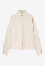 DARKPARK Robbie Zip-Up Jacket White WJA07FAC710001_White_35066081