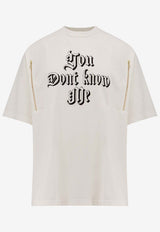 Undercover You Don't Know Me T-shirt White UP2E4811WHITE_White_35066006