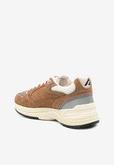 Autry Hyperway Suede Sneakers Brown HYLWUM_04