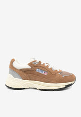 Autry Hyperway Suede Sneakers Brown HYLWUM_04