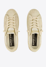 Golden Goose DB Super-Star Distressed Suede Sneakers Beige GWF00103F007560_15110