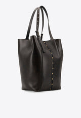 Golden Goose DB 24.7 Vintage Leather Shoulder Bag Black GWA00632A00086790100_Black_31276438