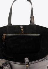 Golden Goose DB 24.7 Vintage Leather Shoulder Bag Black GWA00632A00086790100_Black_31276438