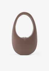 Coperni Swipe Leather Hobo Bag Brown COPBA01F6004BRW_Brown_35066069