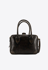 Golden Goose DB Vita Vintage Leather Top Handle Bag Black GWA00470A00086790100_Black_31276423