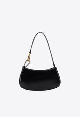 Staud Ollie Polished Leather Shoulder Bag Black 2929383ABLK_Black_35065970