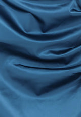 CHIARA BONI La Petite Robe Arya Satin Draped Mini Dress Blue ABCARYASATBS67260_Tealblu_35065938