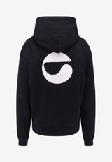 Coperni Essential Logo Print Hoodie Black COPJS15F5035BLKWHT_Blackwhite_35065986