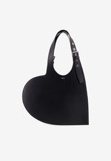 Coperni Belted Heart Leather Shoulder Bag Black COPBA112F6062BLK_Black_35065774