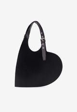 Coperni Belted Heart Leather Shoulder Bag Black COPBA112F6062BLK_Black_35065774
