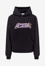 Coperni Graphic Print Hooded Sweatshirt Black COPJS15PF5018BLKMUL_Blackmulti_35065919