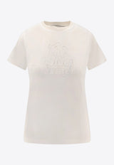 Golden Goose DB Logo Crewneck T-shirt White GWP02322P00211611616_ARTIC WOLF_29857001