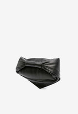 Federico Cina Mini Tortellino Nappa Leather Handbag Black MTB0101_BLACK